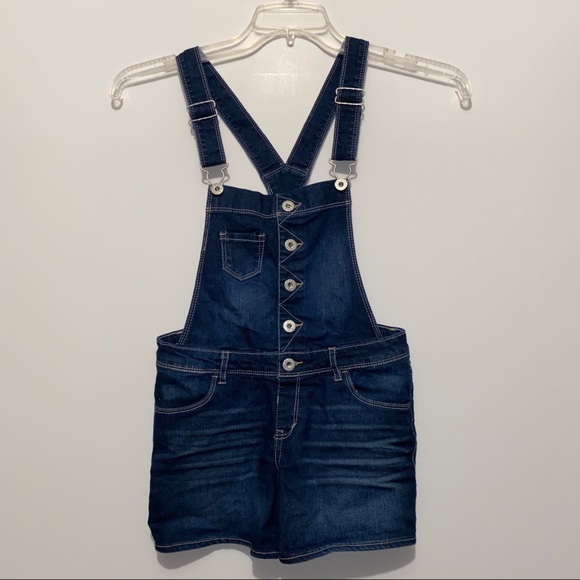 Levi’s Button Denim Shortall Sz 14